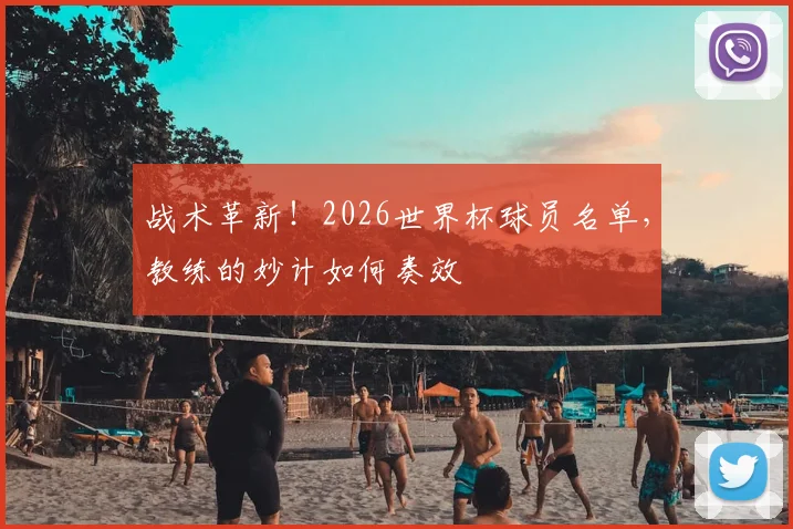 战术革新！2026世界杯球员名单，教练的妙计如何奏效
